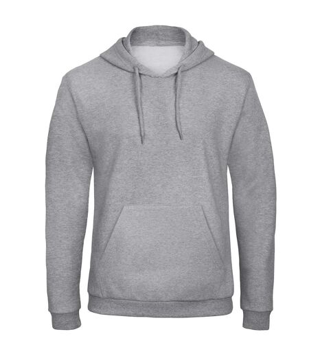 Sweat à capuche id.203 50/50 adulte gris chiné B&C