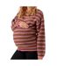 Pull de Grossesse Rose/Marron Femme Mamalicious Sandra - L