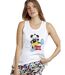 Pyjama short débardeur Mickey Fluor Disney Admas