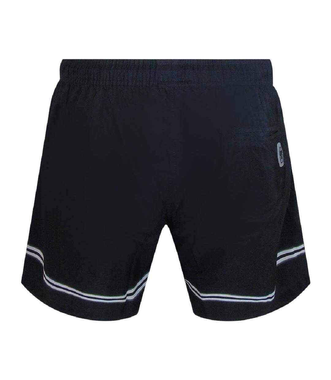Short De Bain Motif/style À Rayures Homme Noir Philipp Plein-2
