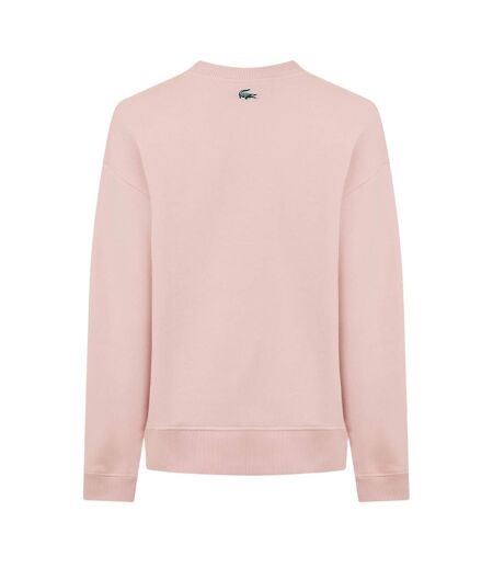 Sweat Manches Longues Femme Rose Lacoste