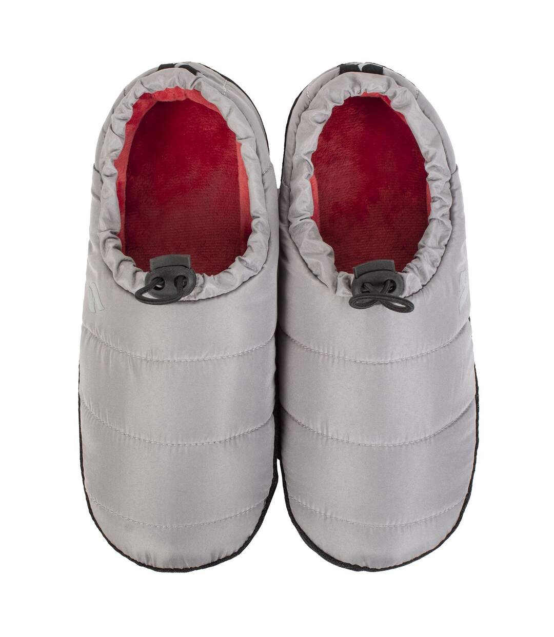 Mens Warm Comfy Drawstring Slippers-2