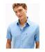 Chemise Manches Courtes Homme Bleu Tommy Hilfiger-3