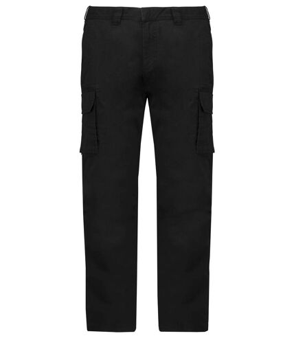 Pantalon multipoches pour homme - K744 - noir