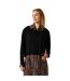 Robe-pull Motif/style Imprimé Léopard Femme Noir Marron Biba-3