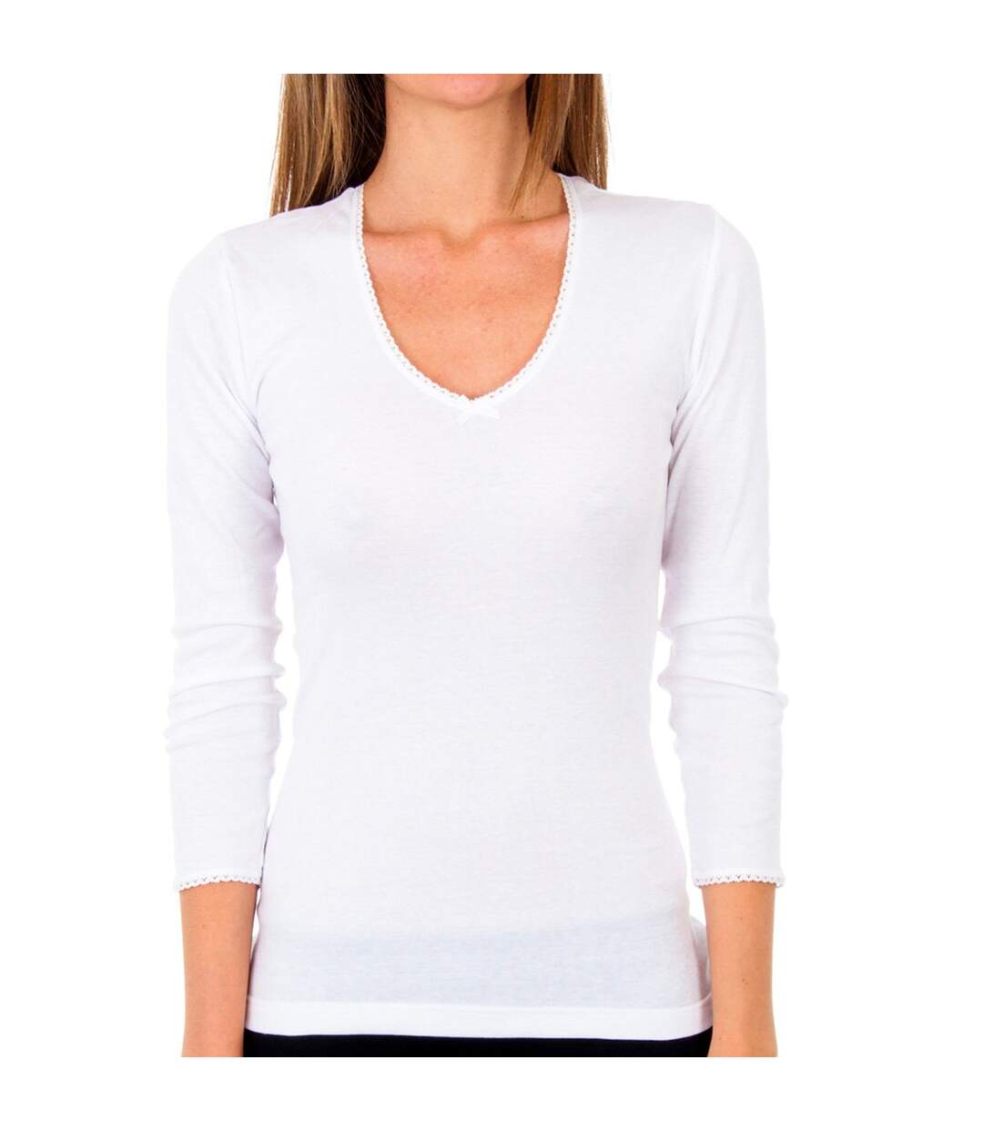 Women's long-sleeved thermal t-shirt APP01BT