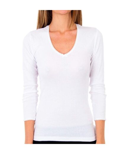 Thermal long-sleeved t-shirt for women, model APP01BT. Provides warmth and comfort.