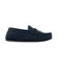 Mokkers Mens Bruce Real Suede Moccasin Slippers (Navy Blue) - UTDF816-2