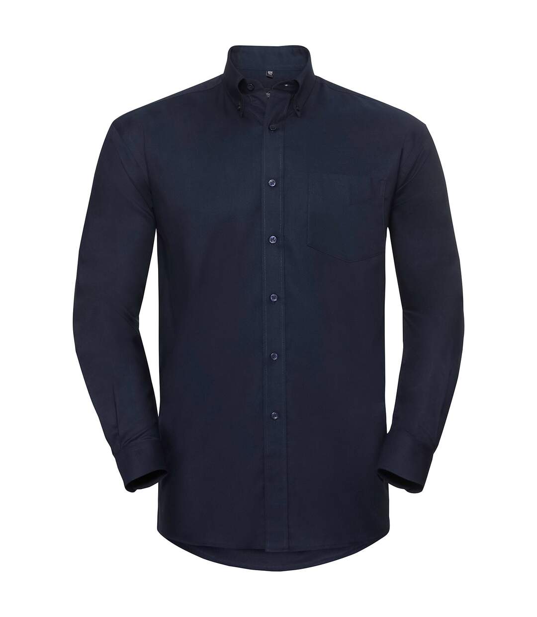 Chemise homme bleu marine vif Russell-1