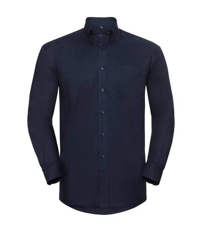 Chemise homme bleu marine vif Russell