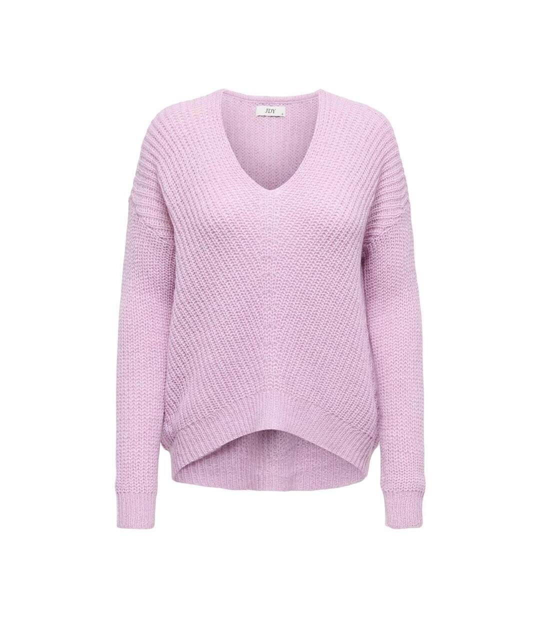 Pull rose femme jdy new megan-2