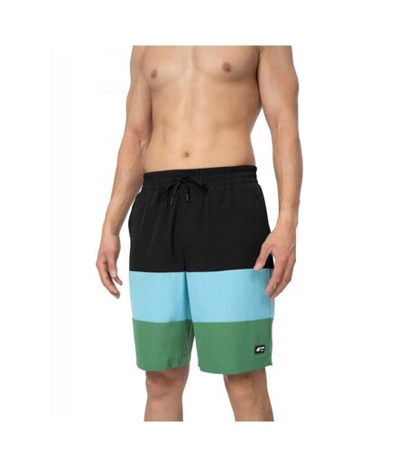 Short De Bain Ss23ubdsm024 Homme Noir Bleu 4F