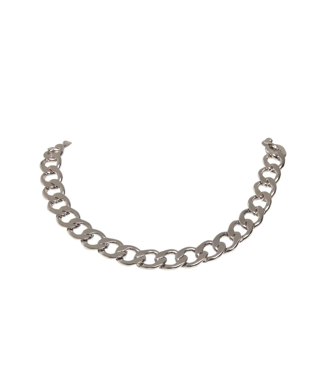 Chain Necklace One Size Silver Urban Classics-2