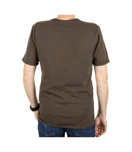 T-shirt kaki homme teddy smith turos - s