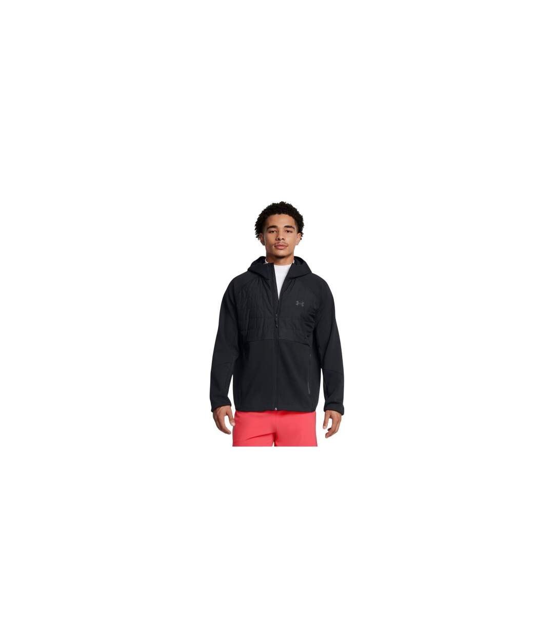 Mens Unstoppable Padded Soft Shell Jacket Black Under Armour-1