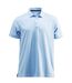 Mens Kelowna Polo Shirt Light Blue Cutter & Buck-1