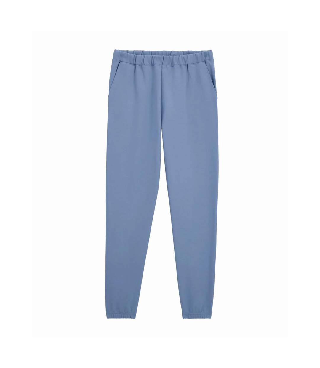 Mens Midweight Pocket Jogging Bottoms Stone Blue Gildan-2