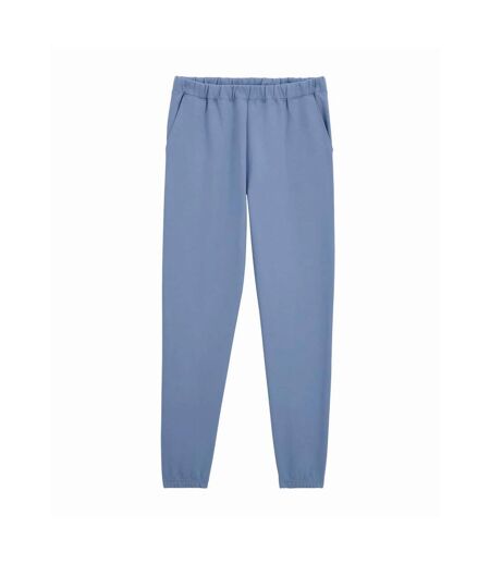 Mens Midweight Pocket Jogging Bottoms Stone Blue Gildan