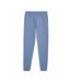 Mens Midweight Pocket Jogging Bottoms Stone Blue Gildan-2