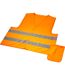 Bullet Professional Safety Vest In Pouch (Neon Orange) - UTPF327