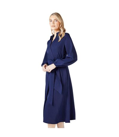 Robe chemisier femme bleu marine Principles