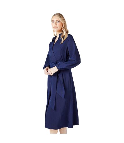 Robe chemisier femme bleu marine Principles