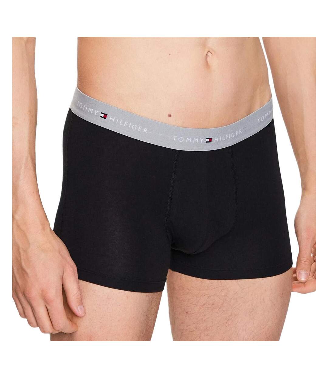 X3 boxers noir/gris homme tommy hilfiger um0um02763-2
