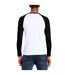 T-shirt Valueweight Homme Blanc Noir Fruit Of The Loom-2