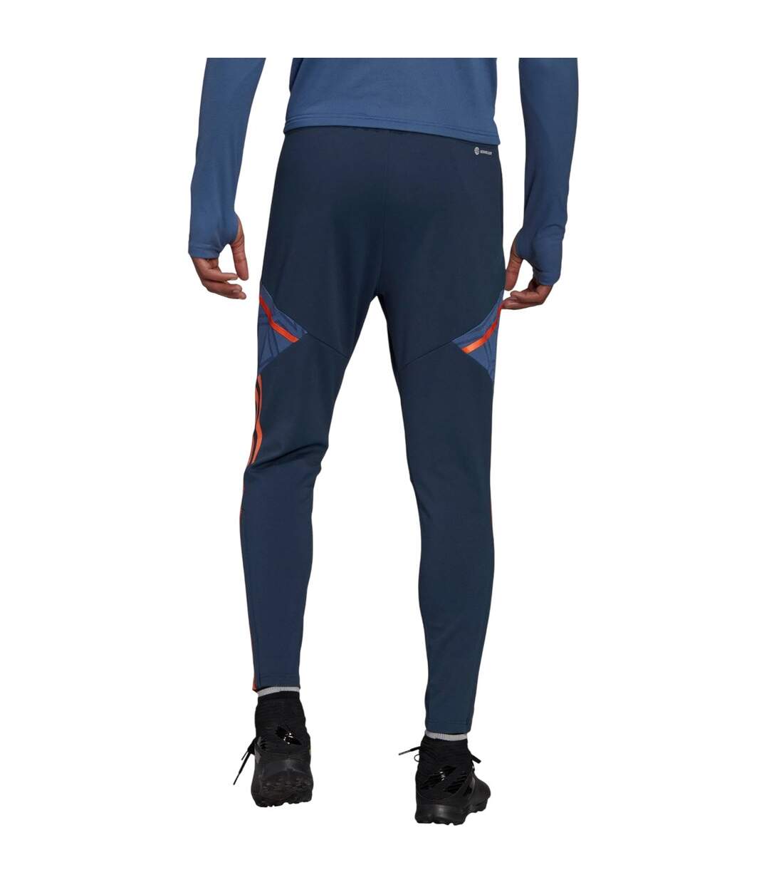 Mens 2022/23 Manchester United Fc Tracksuit Bottoms Navy Adidas-2