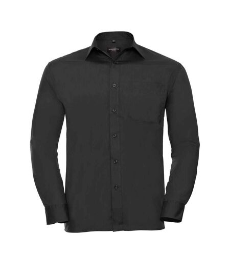 Chemise Classic Homme Noir Russell Collection