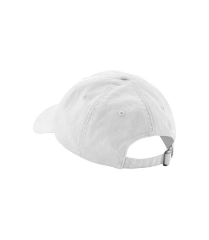 Beechfield Natural Cotton Panelled Baseball Cap (White) - UTBC5194