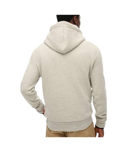 Sweat gris chiné/vert homme superdry outfitters - xxl