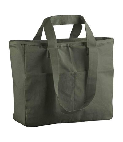 Double Handle 23l Tote Bag One Size Olive Green Westford Mill