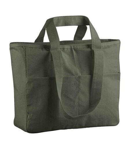 Double Handle 23l Tote Bag One Size Olive Green Westford Mill