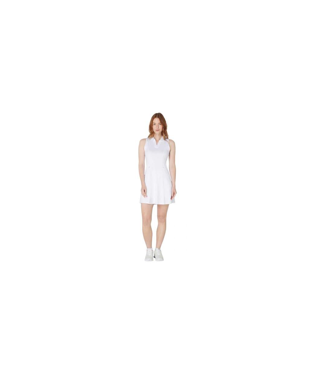 Robe Athlétique Flounce Femme Blanc Callaway-1