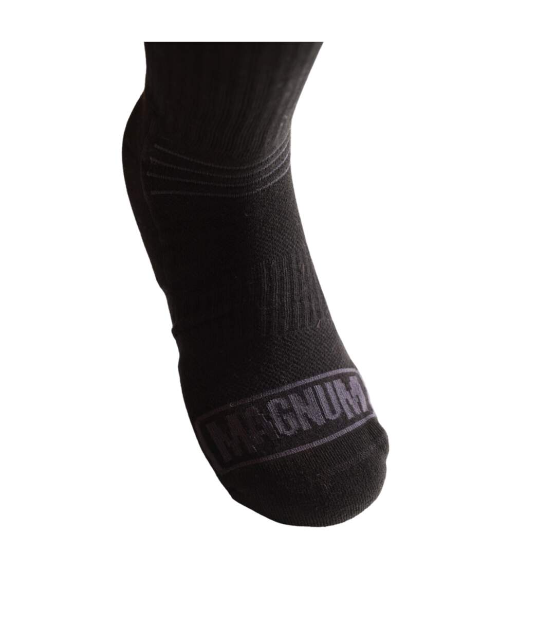 Lot De 3  Chaussettes Mx3 Homme Noir Magnum-2