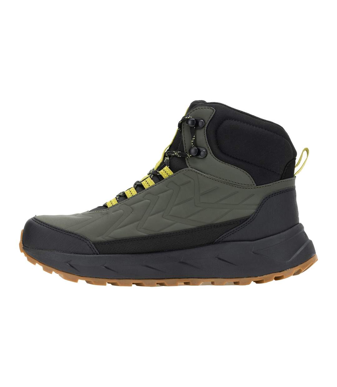 Chaussures Montantes De Marche Onyx Homme Kaki Foncé Vert Cyprès Regatta-3
