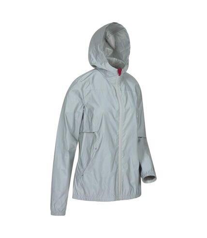 Mountain Warehouse Womens/Ladies Dashing Reflective Jacket (Silver) - UTMW823