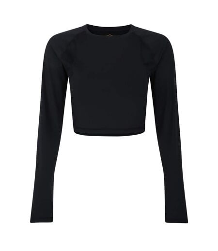 Haut Court Manches Longues Pro Training Femme Noir Umbro