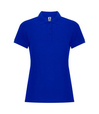 Polo pegaso premium femme bleu Roly