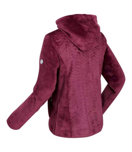 Regatta Womens/Ladies Julissa II Fluffy Full Zip Fleece Jacket (Amaranth Haze) - UTRG8526