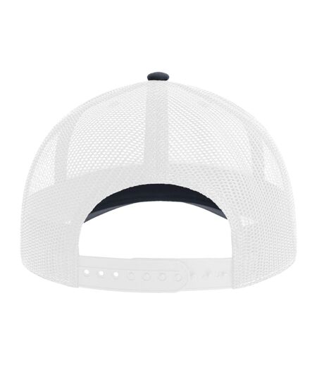 Casquette Trucker Zion Bleu Marine Blanc Atlantis Headwear
