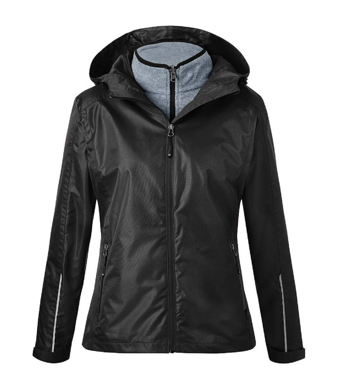 Veste polyvalente 3 en 1 - Femme - JN1153 - noir-1