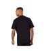 Mens block cotton t-shirt black Burton