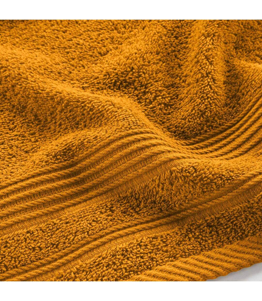 Serviette d'Invité Tendresse 30x50cm Jaune Curry-3