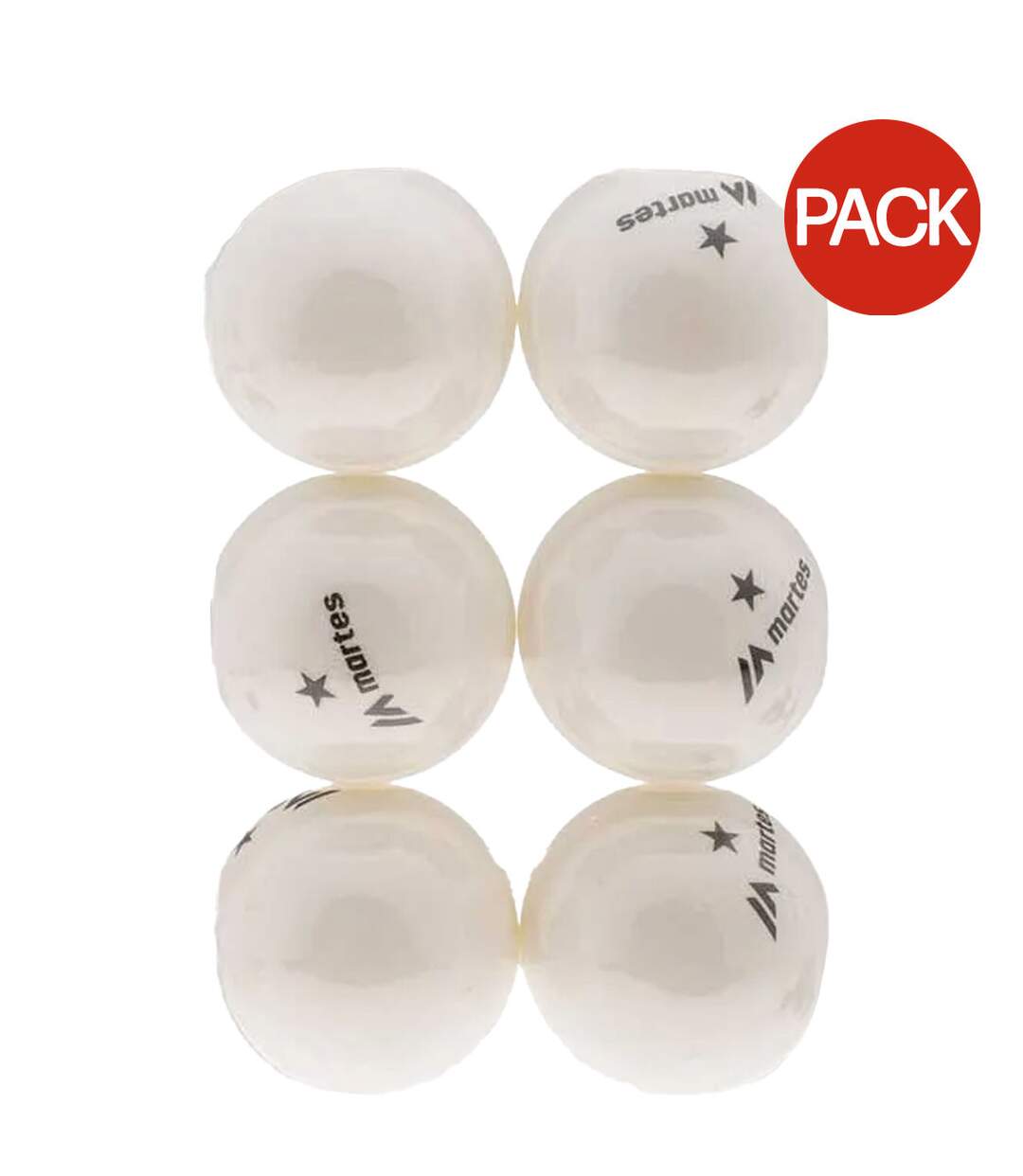 Balles De Ping-pong Taille Unique Blanc Martes-1