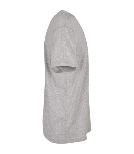 T-shirt Basic Homme Gris Chiné Build Your Brand