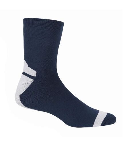 Chaussettes Pour Bottes Femme Noir Rouge Vif Bleu Marine Regatta