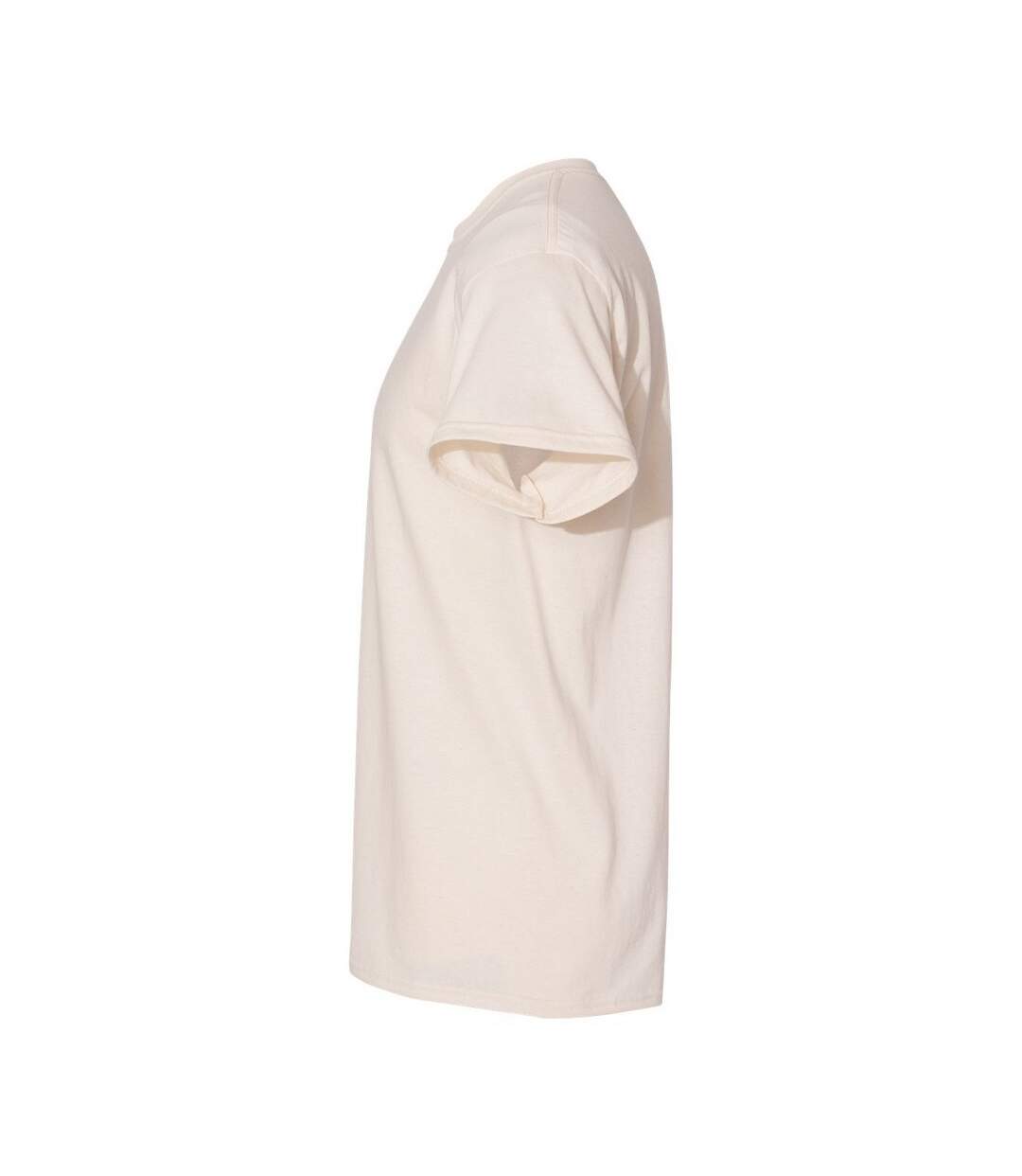 Mens Heavy Cotton T-shirt Natural Gildan-3