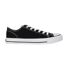 Womens/ladies Canvas Flat Trainers Black SoulCal-1